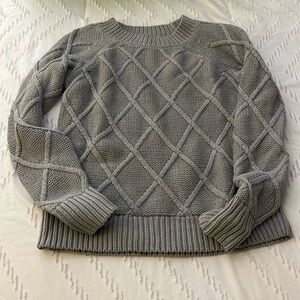 Loft gray sweater